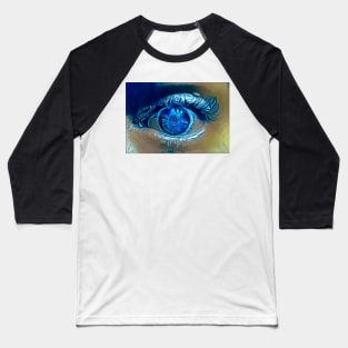 My Left Dreaming Eye Baseball T-Shirt